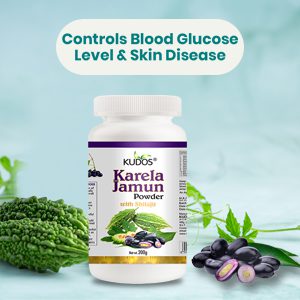 Kudos Karela Jamun Powder – 200g