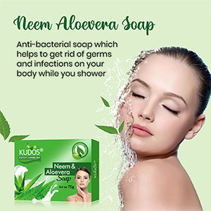 Kudos Neem Aloevera soap