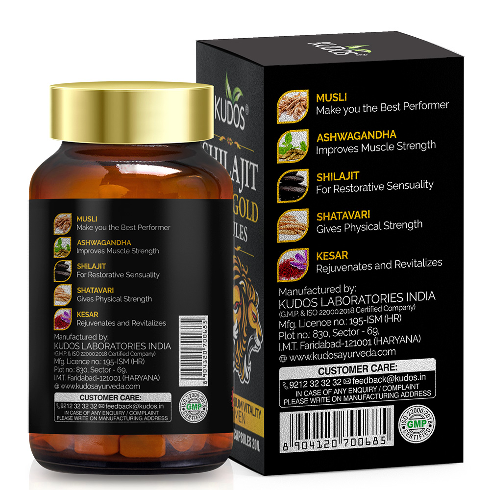 Shilajit Musli Gold Capsules - Image 2