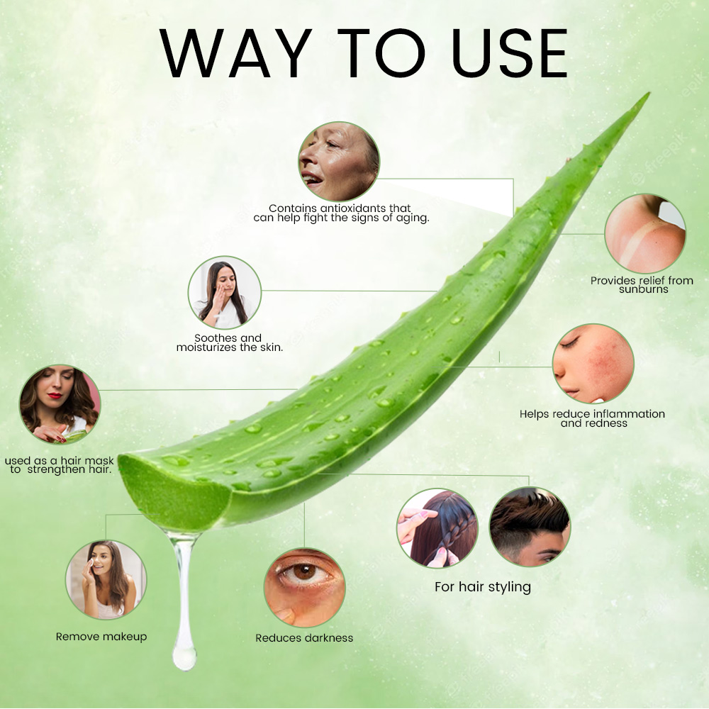 Aloevera Face & Body Gel -Complete Skin Therapy (Copy) - Image 4