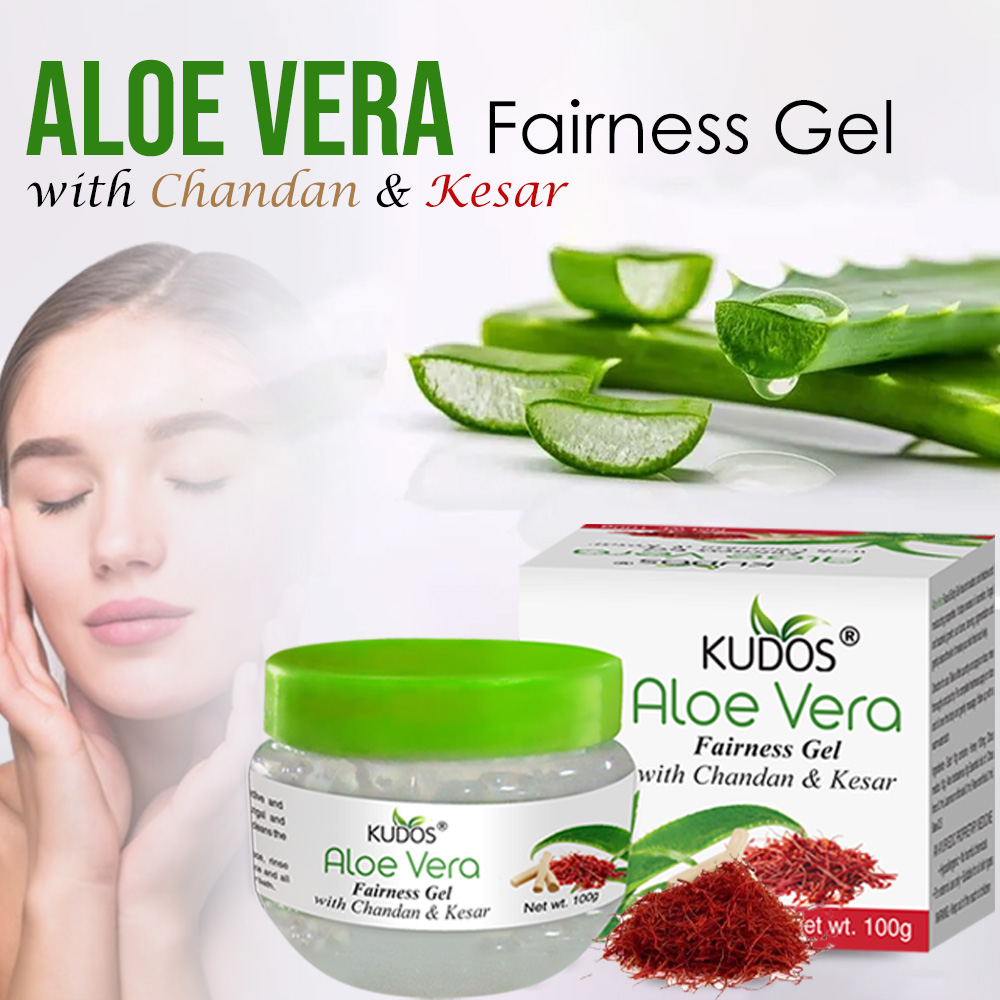 Aloevera Fairness Gel Chandan Kesar 100G - Image 7