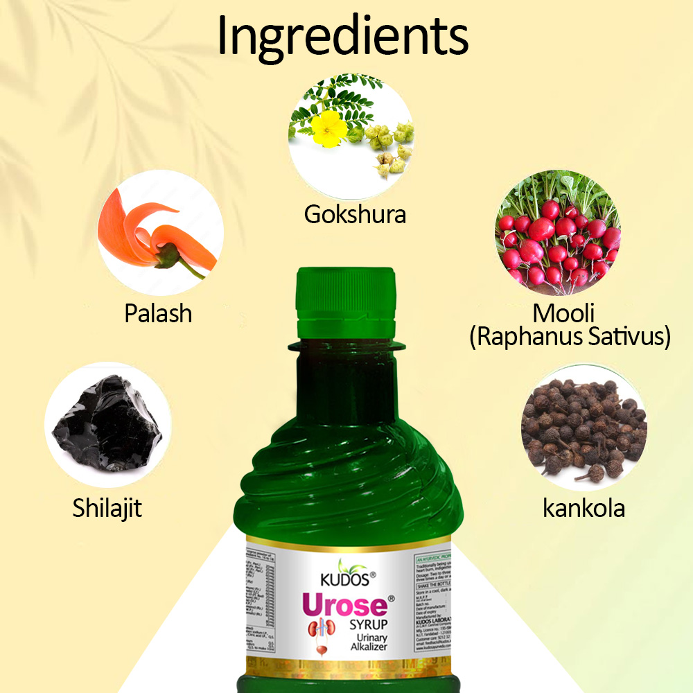 Urose Herbal Syrup - 250ml - Image 4