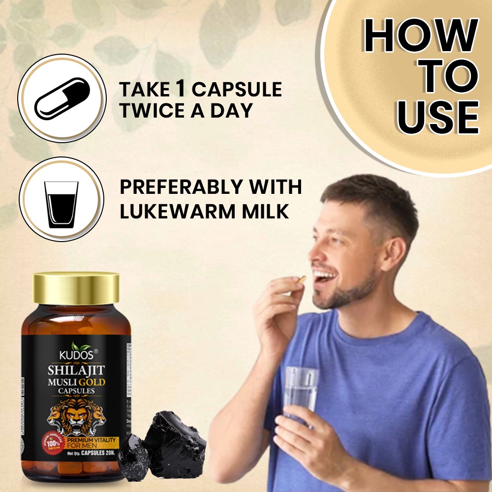 Shilajit Musli Gold Capsules - Image 6