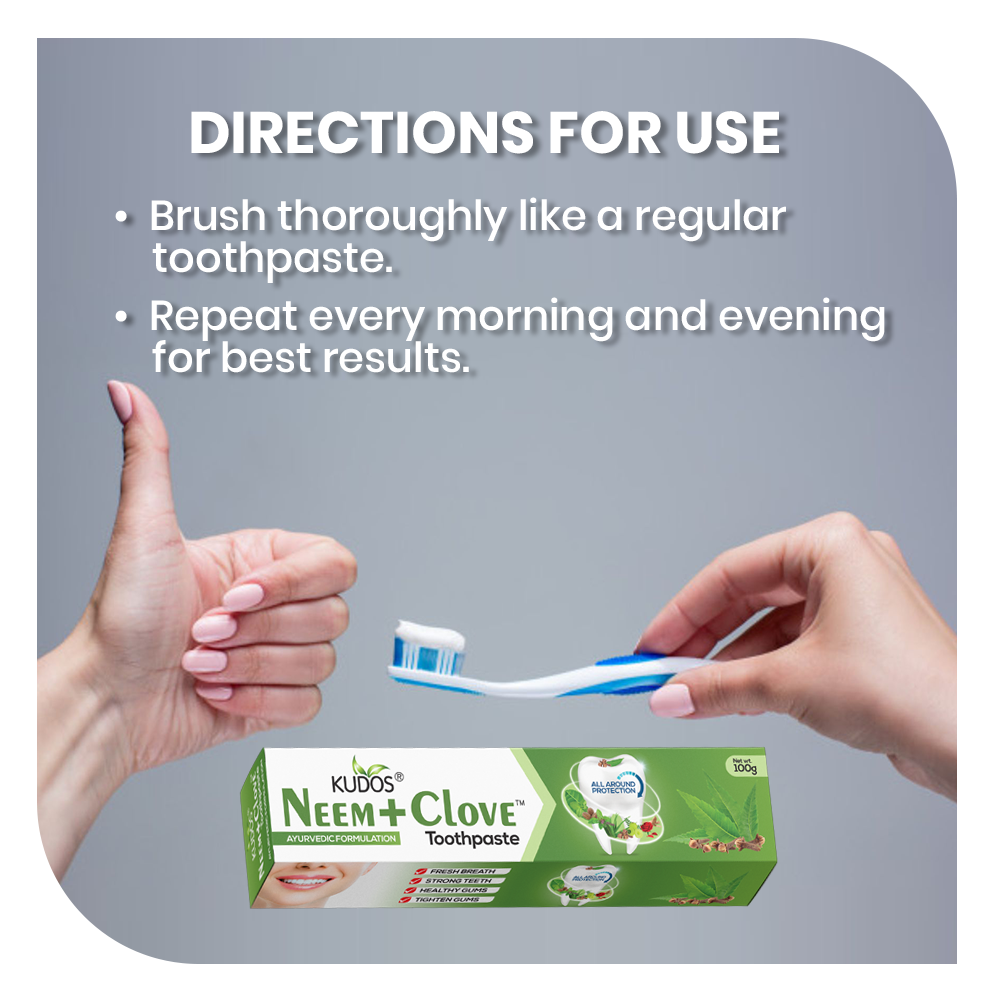 Neem+ Clove Toothpaste- Multi-Benefit Toothpaste - Image 5