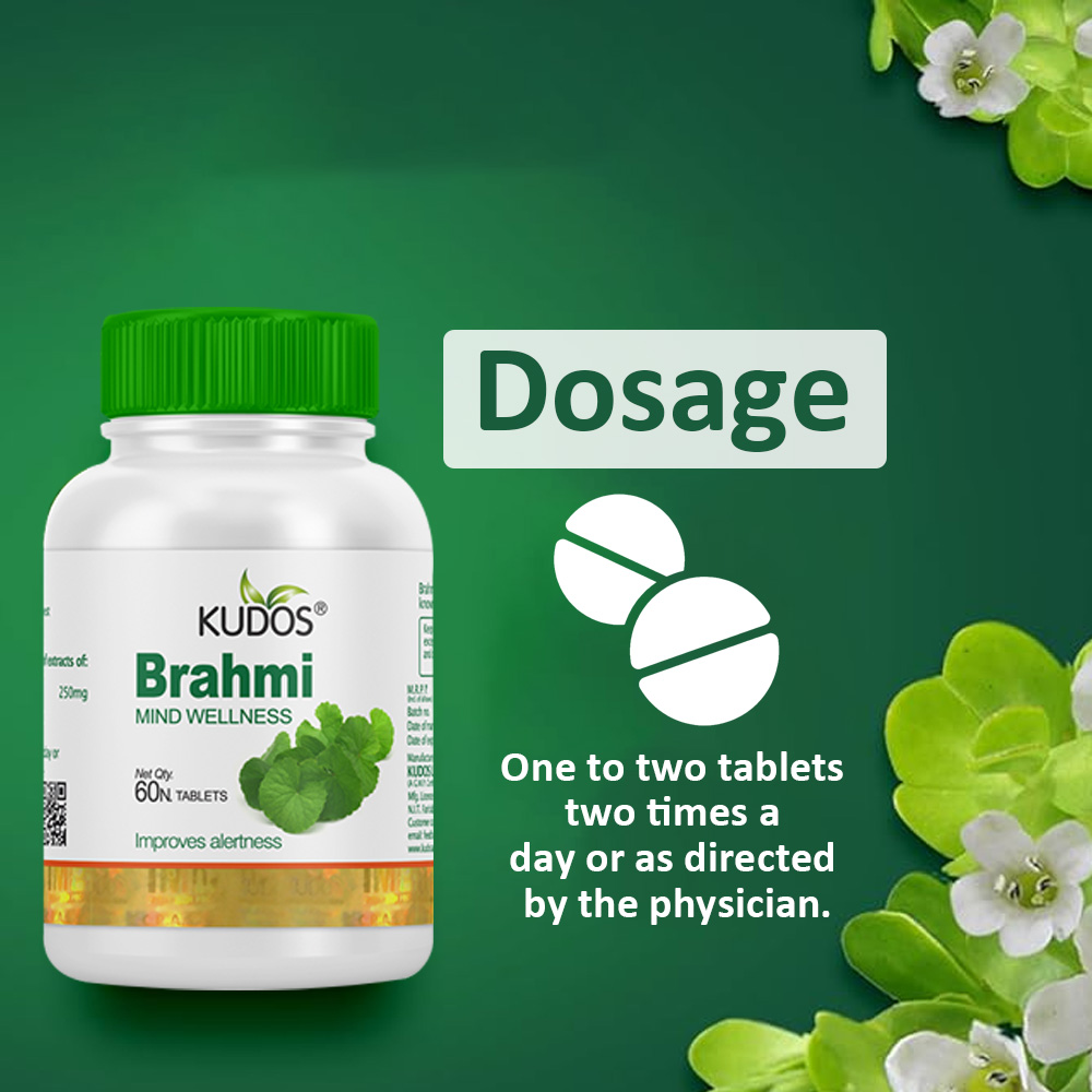 Brahmi (Mind Wellness) Tablets - Image 5