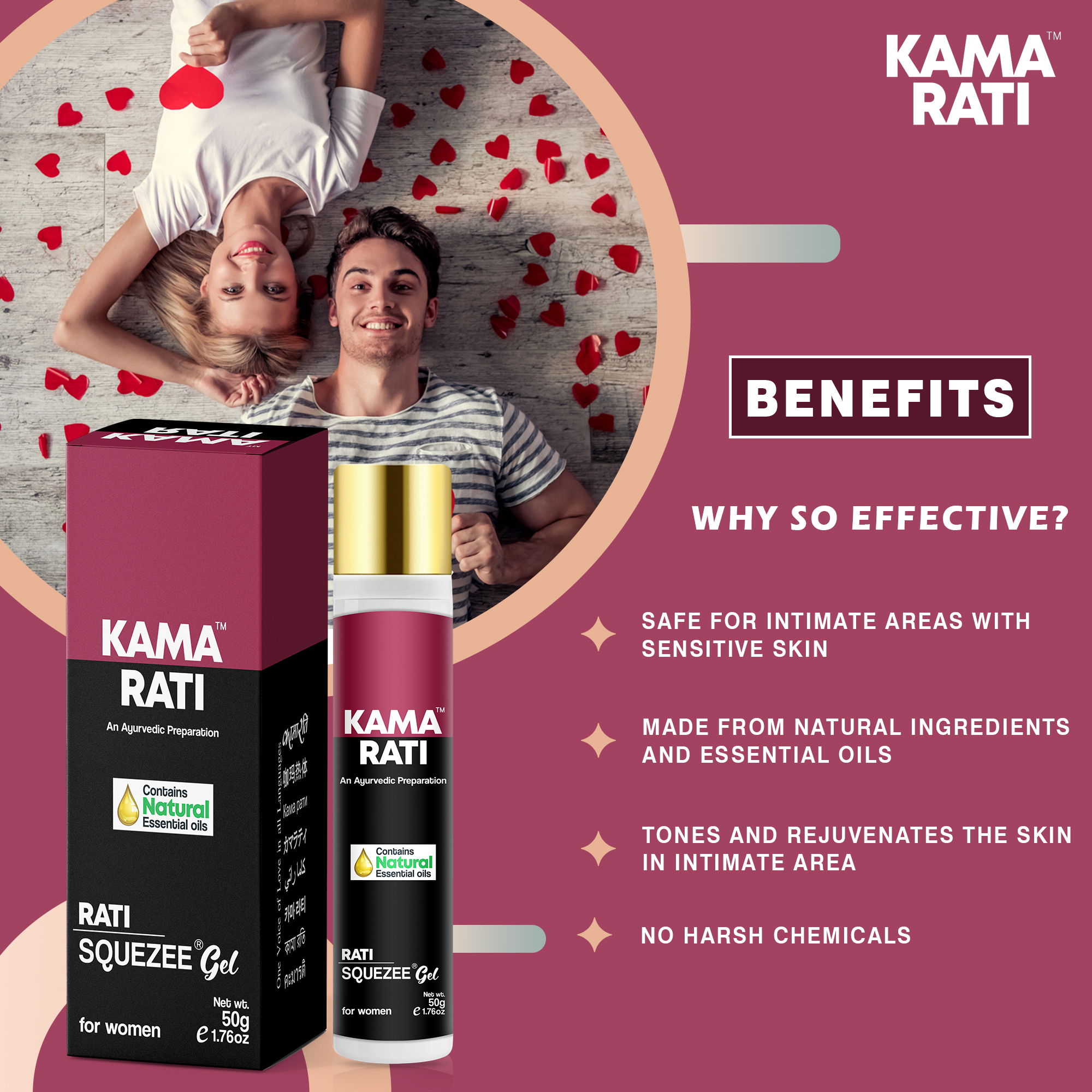 RATI SQUEZEE GEL FOR (WOMEN) - Image 2