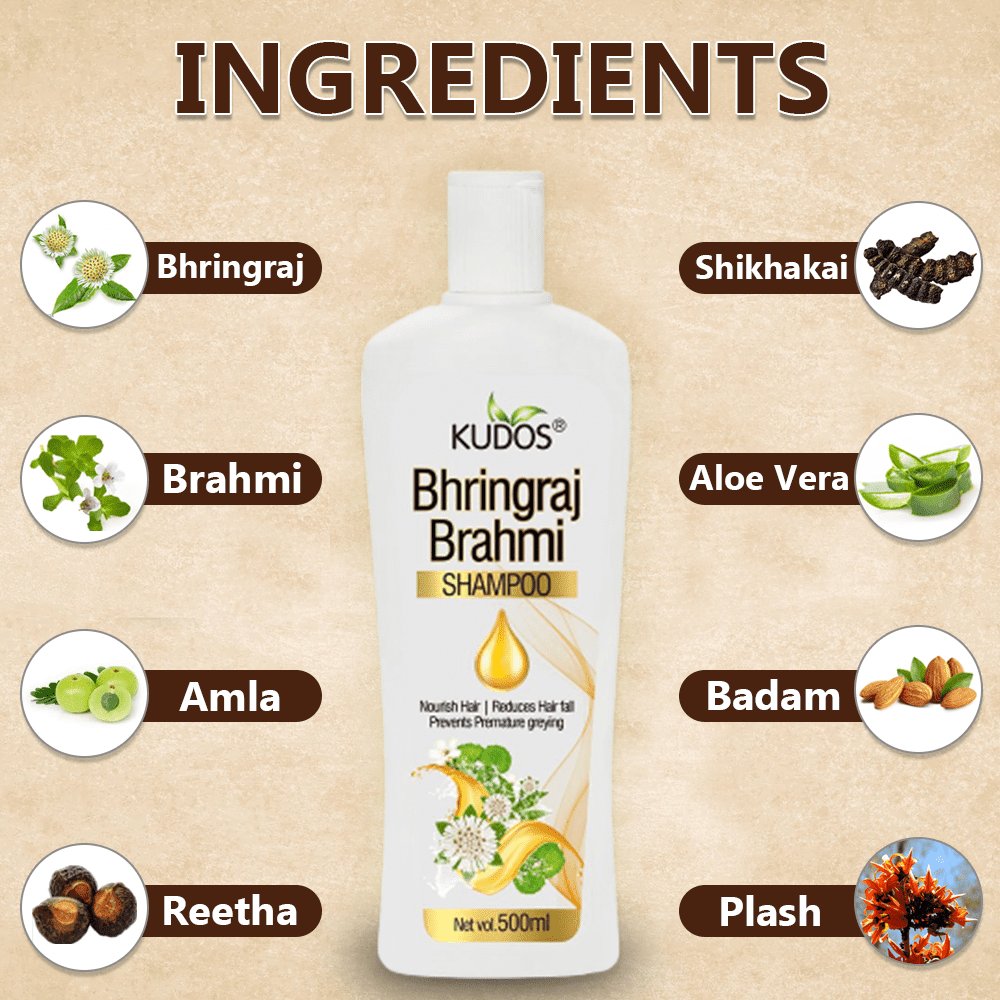 Bhringraj Brahmi Shampoo - Image 3