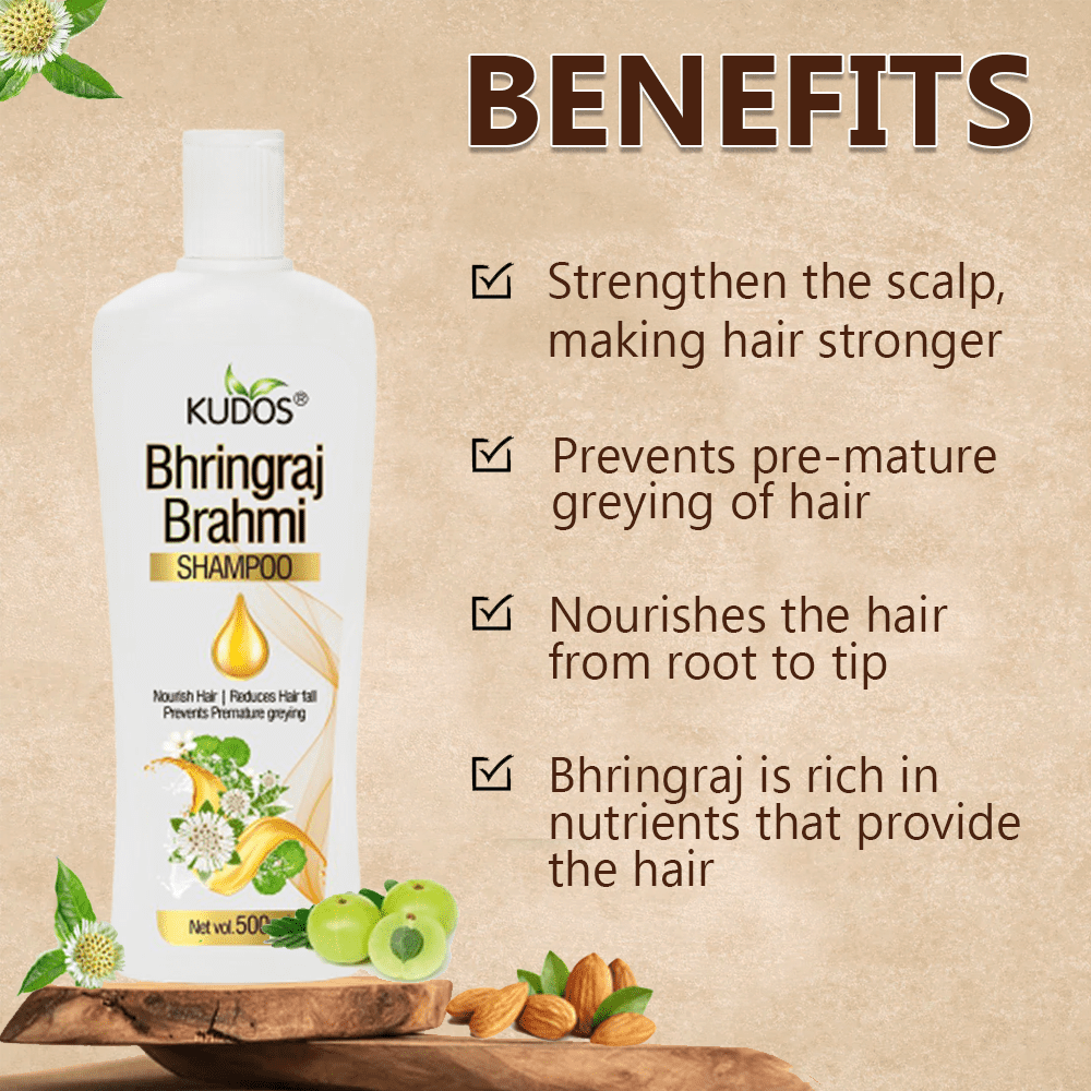 Bhringraj Brahmi Shampoo - Image 5