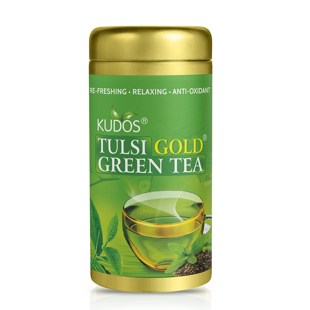 Tulsi Gold Green Tea - Best Anti-Oxidant (100g)
