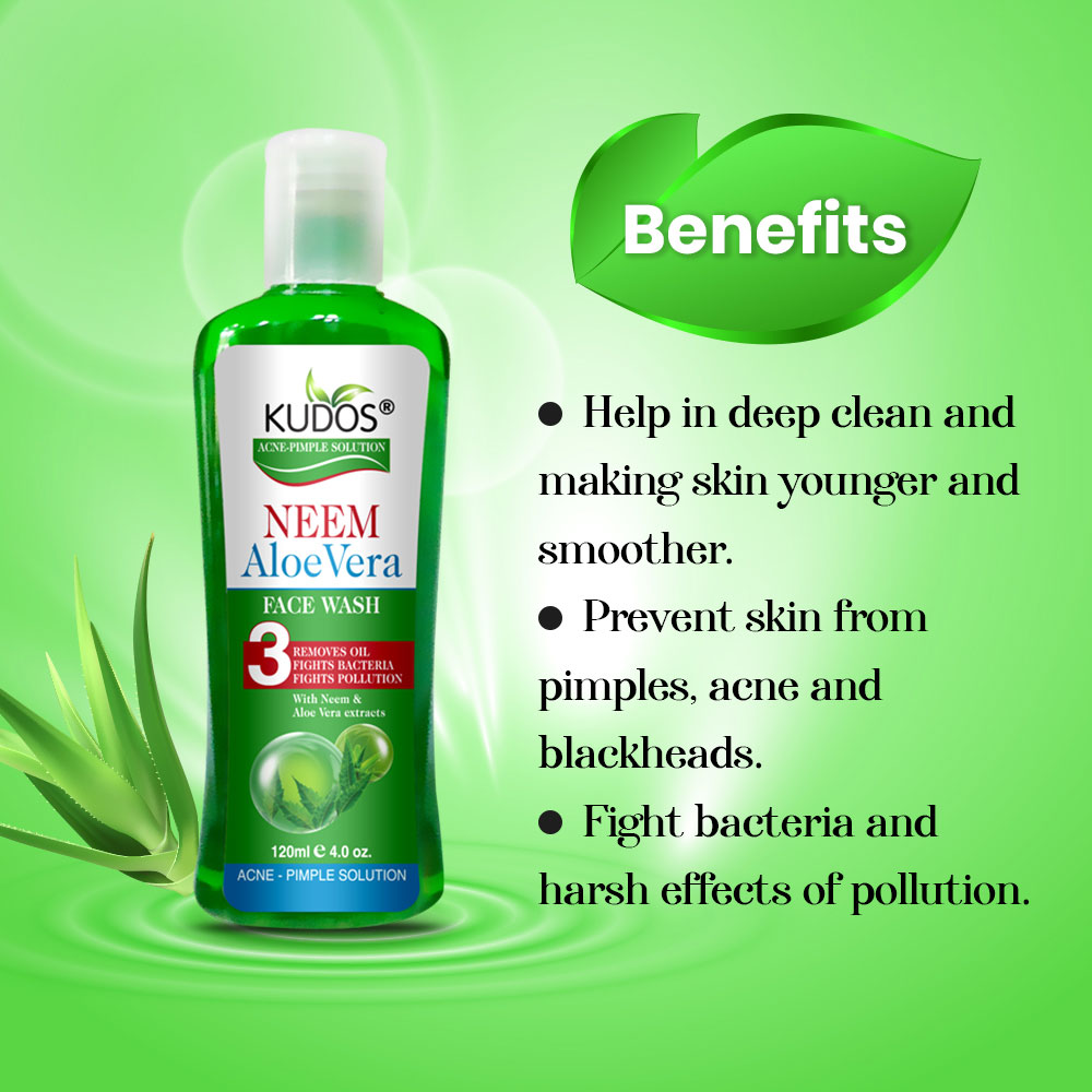 Neem Aloevera Facewash- Complete Face Care - Image 3