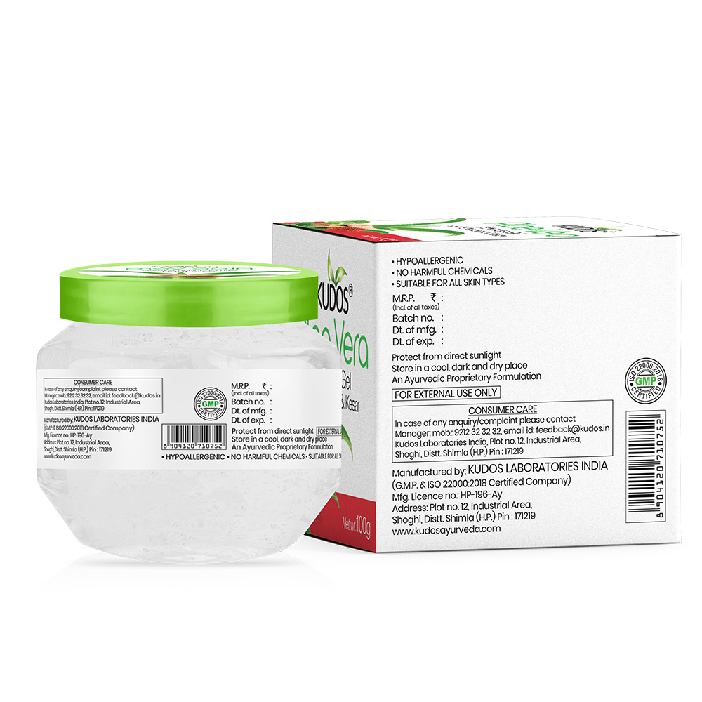 Aloevera Fairness Gel Chandan Kesar 100G - Image 2