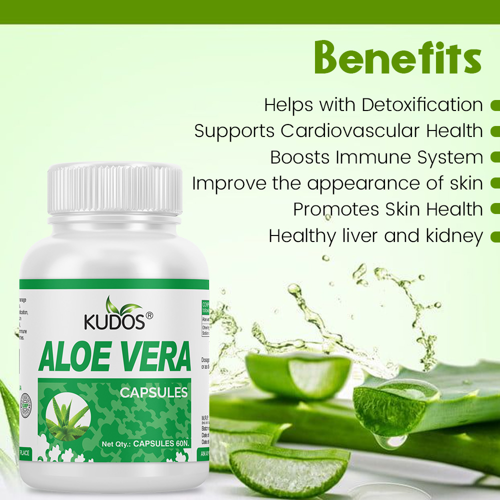 Kudos Aloevera Capsules - Image 2