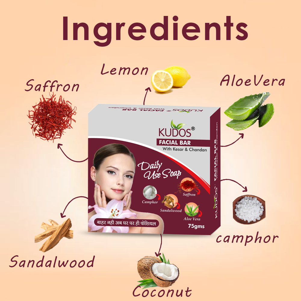 Facial Bar Soap 75Gm - Image 5