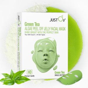 Green Tea Algae Peel Off Jelly Facial Mask
