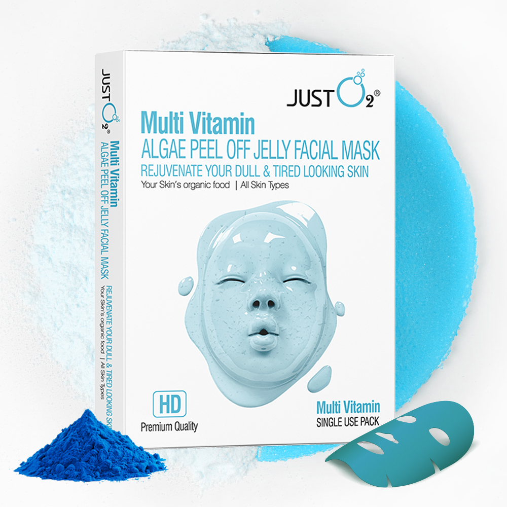 Multi Vitamin Algae Peel Off Jelly Facial Mask