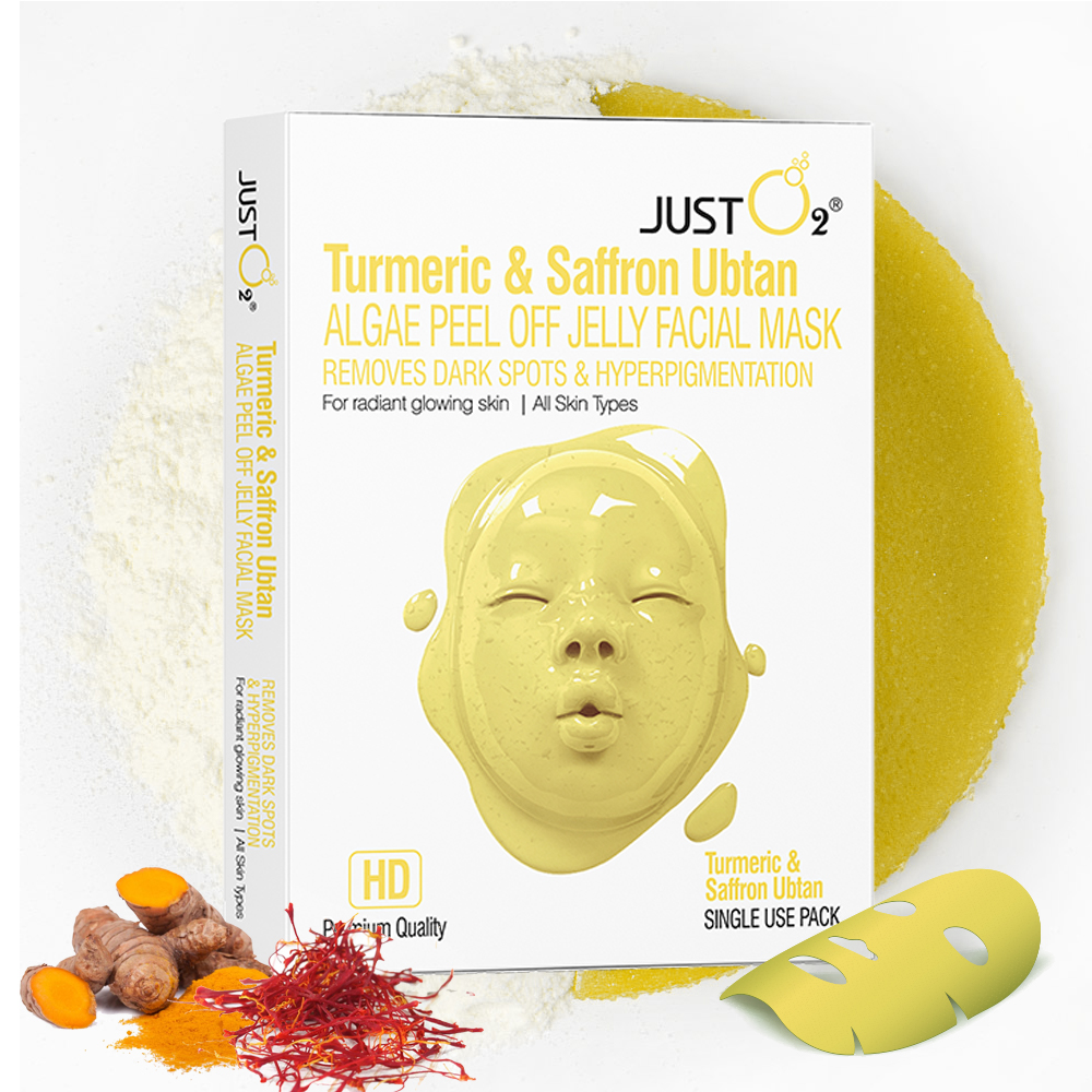 Turmeric & Safforn Ubtan Algae Peel Off Jelly Facial Mask