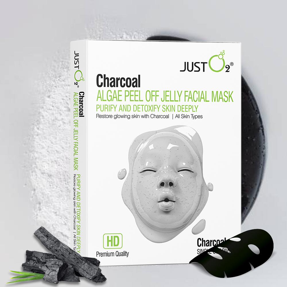 Charcoal Algae Peel Off Jelly Facial Mask