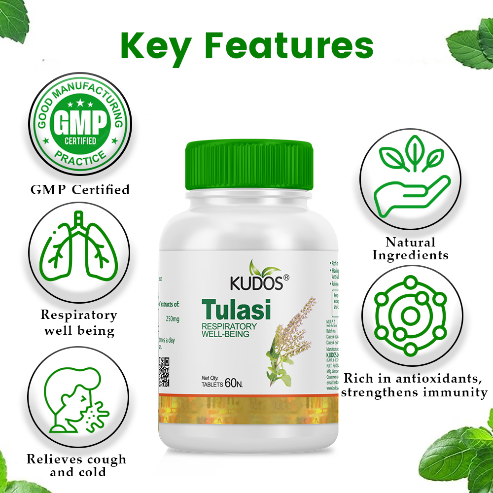Tulasi Tablets - 60 Tablets - Image 3