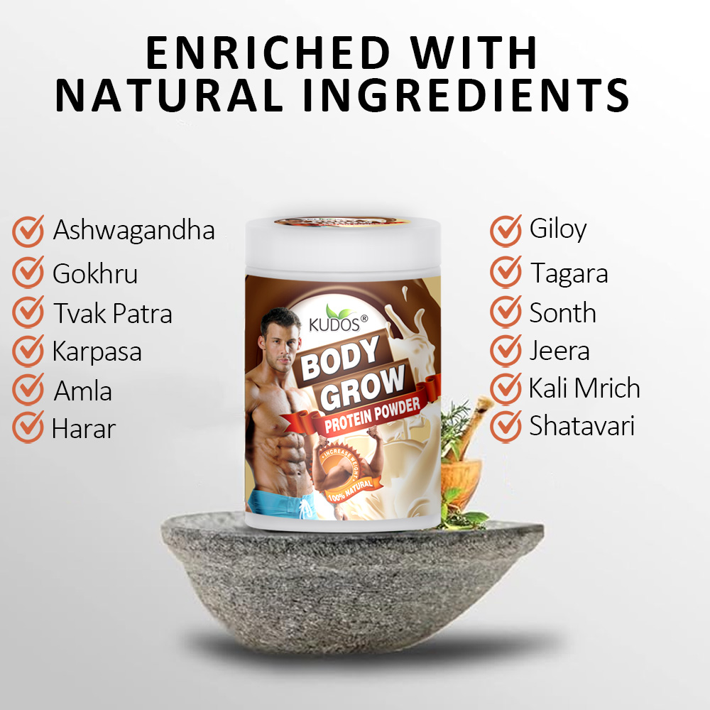 Kudos Body Grow Protein Powder- Weight Gain Supplement - Image 5