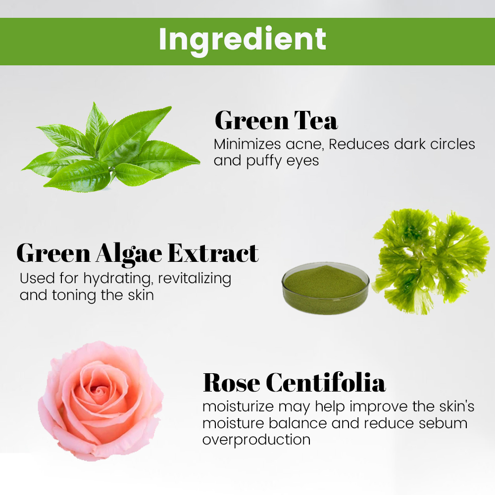 Green Tea Algae Peel Off Jelly Facial Mask - Image 5