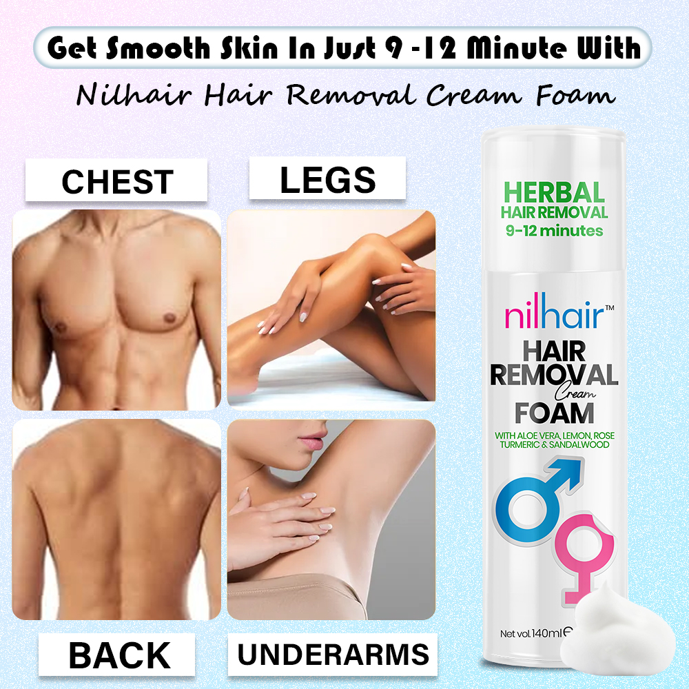 Nilhair Hair Removal Cream Foam - Image 7