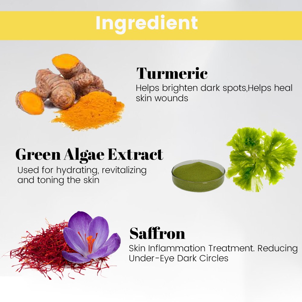 Turmeric & Safforn Ubtan Algae Peel Off Jelly Facial Mask - Image 6