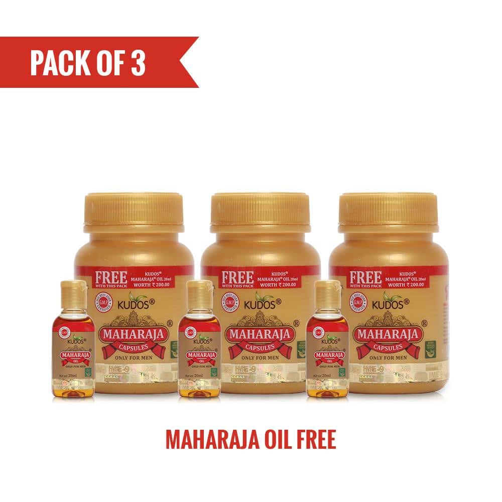 Kudos Maharaja Caps (Pack Of 3)